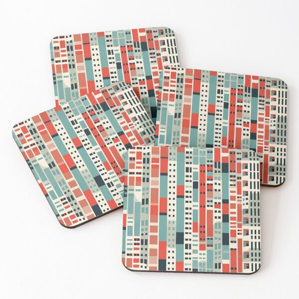 Item preview, Trellick Tower Inspired Modernist Pattern Print designed and sold by QuestingCloset.