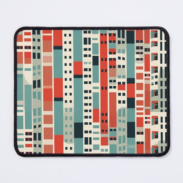 Item preview, Trellick Tower Inspired Modernist Pattern Print designed and sold by QuestingCloset.