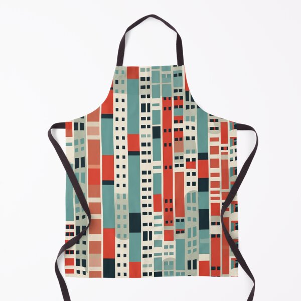 Item preview, Trellick Tower Inspired Modernist Pattern Print designed and sold by QuestingCloset.