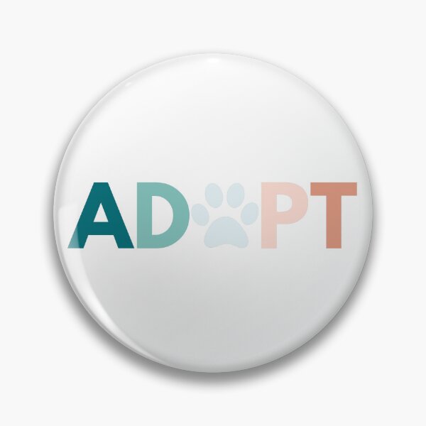 Item preview, Adopt paw print designed and sold by Allie Rockhill.
