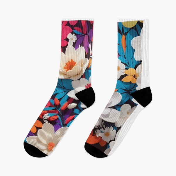 Item preview, Floral Fiesta: Colorful Floral Seamless Pattern designed and sold by zoughlal.