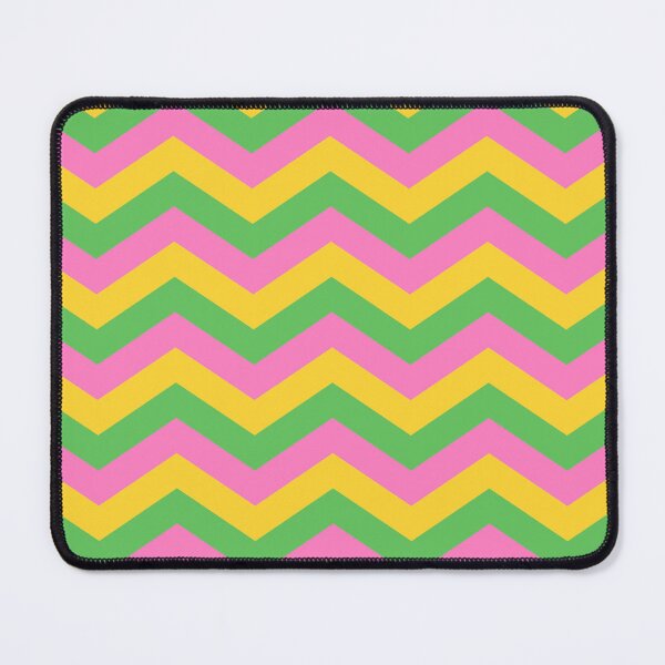 Item preview, Pink Yellow and Green Chevron designed and sold by tonymagnerart.