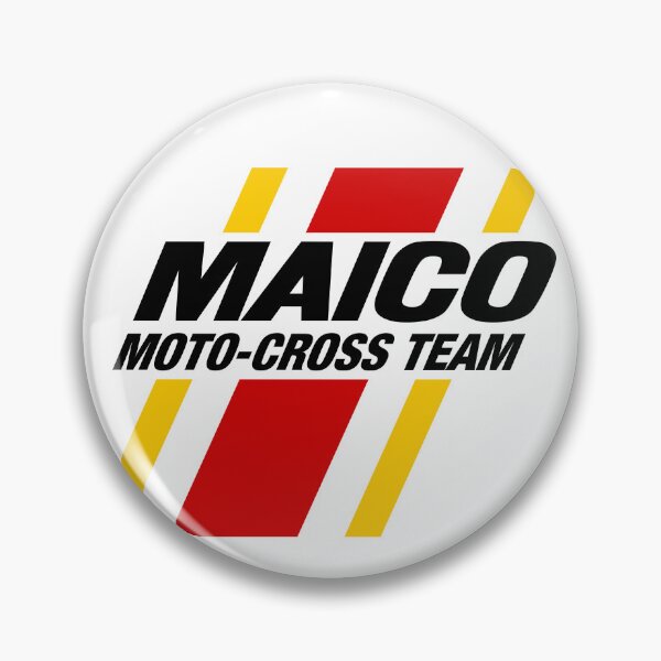 Item preview, MAICO Moto-Cross Team Graphic w Red & Yellow Stripes designed and sold by racerspitstop.