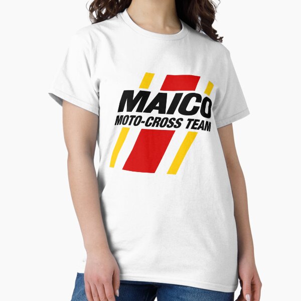 Item preview, MAICO Moto-Cross Team Graphic w Red & Yellow Stripes designed and sold by racerspitstop.