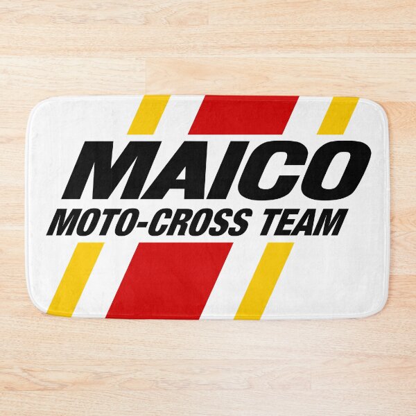 Item preview, MAICO Moto-Cross Team Graphic w Red & Yellow Stripes designed and sold by racerspitstop.