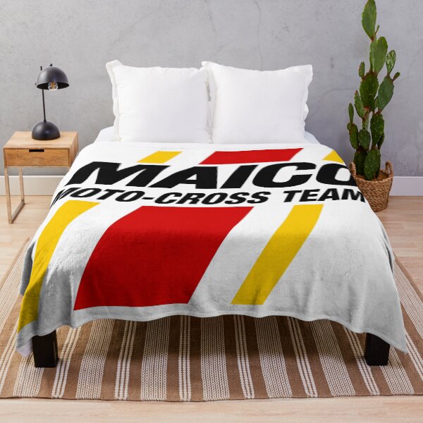 Item preview, MAICO Moto-Cross Team Graphic w Red & Yellow Stripes designed and sold by racerspitstop.