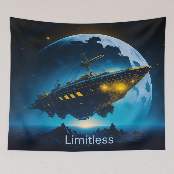 Item preview, Limitless. The sky is not the limit. Inspirational. designed and sold by elearah1.