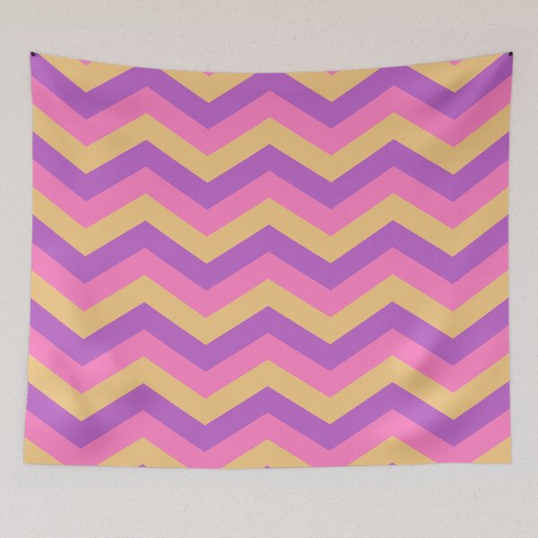 Item preview, Pink Yellow and Purple Chevron designed and sold by tonymagnerart.