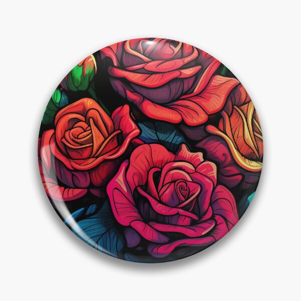 Item preview, Psychedelic Roses: Floral Reverie designed and sold by PsyCloth.