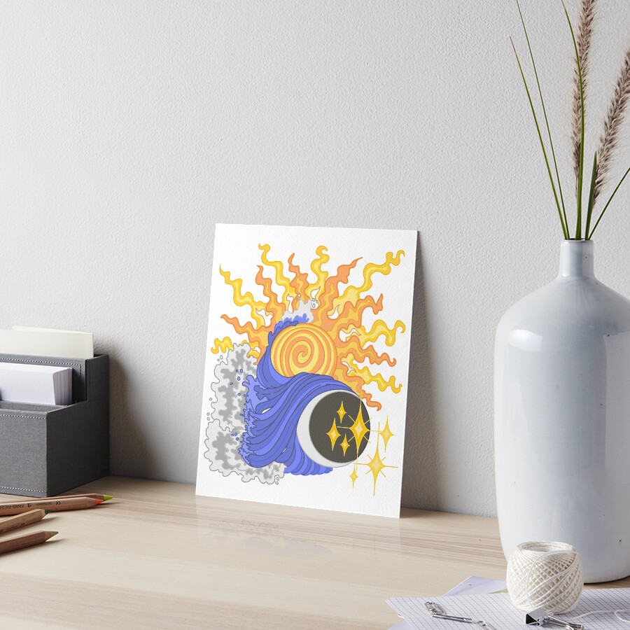Item preview, Art Board Print designed and sold by RroseeArrt.