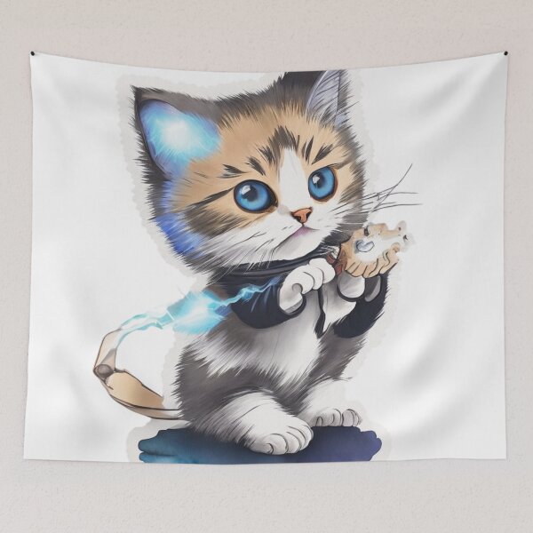 Item preview, cute cat designed and sold by HAMDY-art.