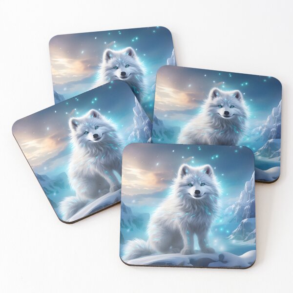 Item preview, Frostfox's Frozen Realm designed and sold by MystiCanvas.