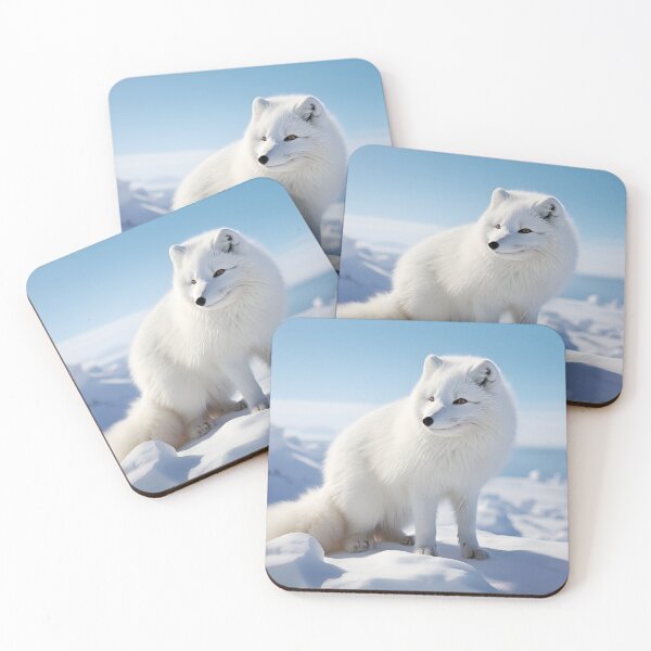 Item preview, Journey to the Arctic Frostfox designed and sold by MystiCanvas.