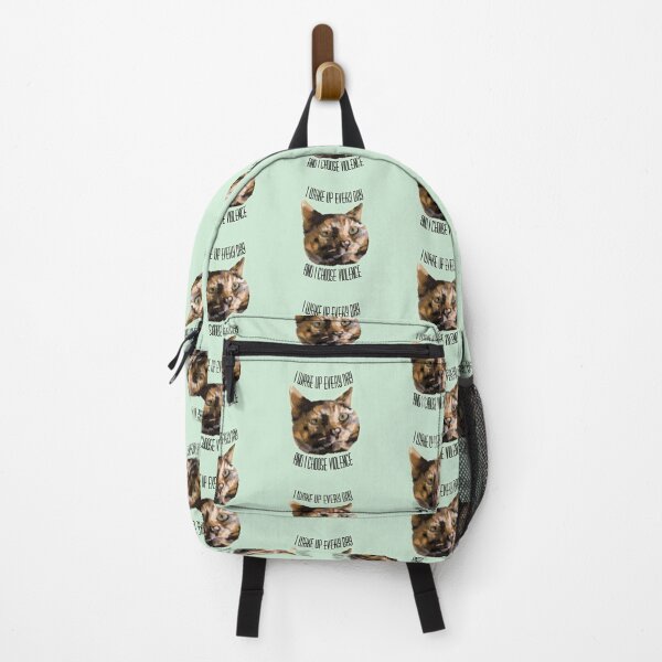Item preview, Tortie Cat - I Choose Violence designed and sold by Bug & Brush.