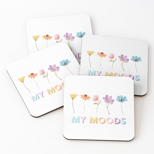 Item preview, Mood colors Minimalistic floral design Good mood Summer mood designed and sold by SyncopeMars.