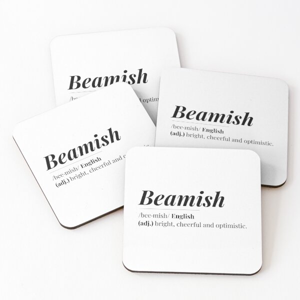Item preview, Beamish Word Definition  designed and sold by Feather n'  Ink.