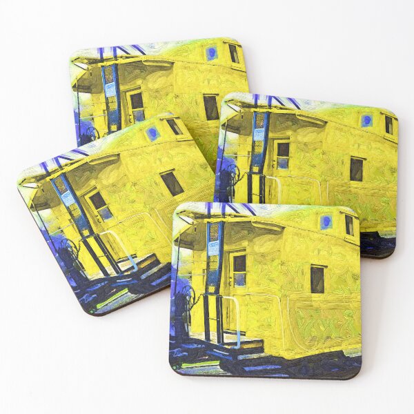 Item preview, A Bright Yellow Caboose designed and sold by KirtTisdale.