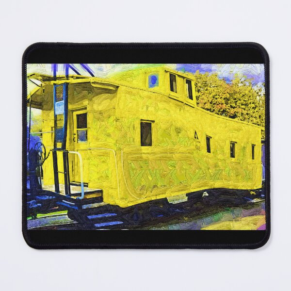Item preview, A Bright Yellow Caboose designed and sold by KirtTisdale.