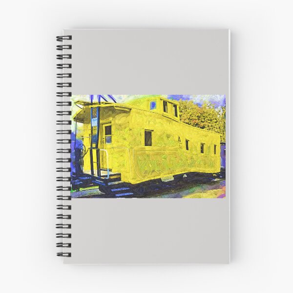 Item preview, A Bright Yellow Caboose designed and sold by KirtTisdale.