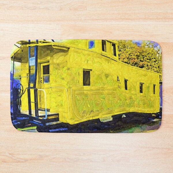 Item preview, A Bright Yellow Caboose designed and sold by KirtTisdale.