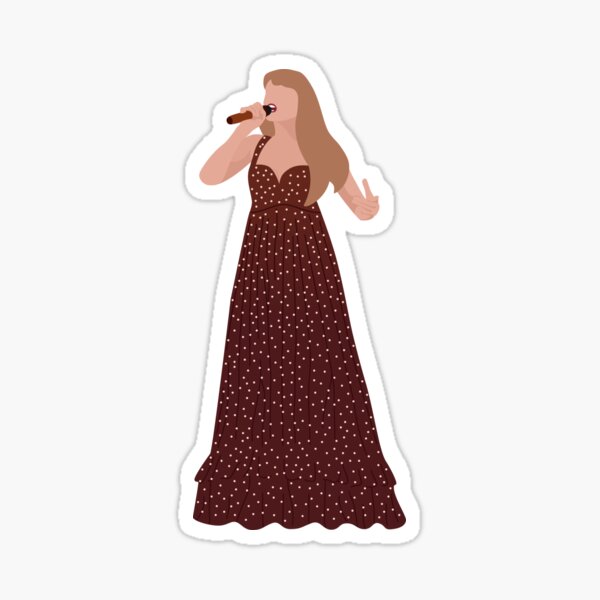 Artikel-Vorschau von Eras Tour „Evermore“ (Bronze), designt und verkauft von Maddie's Sticker Shop.