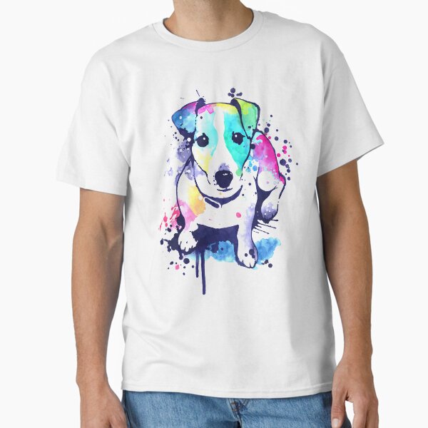 Aperçu de l'œuvre Aquarelle Jack Russell Terrier créée et vendue par NemiMakeit.