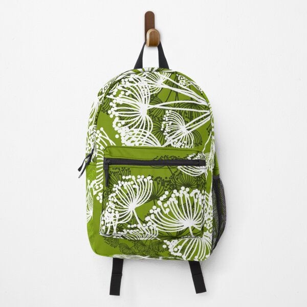 Item preview, Chartreuse green Queen Anne's Lace Floral pattern designed and sold by Glimmersmith.