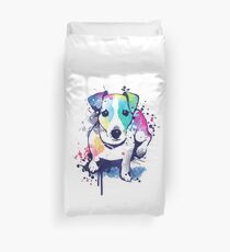 Funda nórdica Acuarela Jack russell terrier