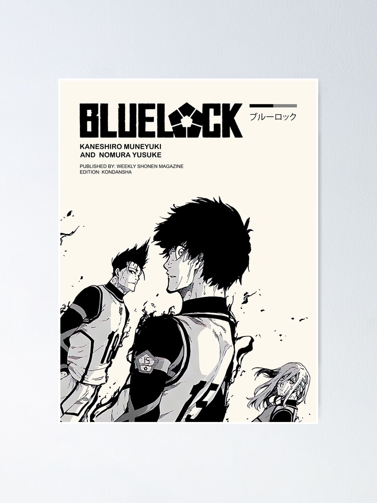 Blue Lock Poster manga style - ISAGI's PUZZLE | Poster