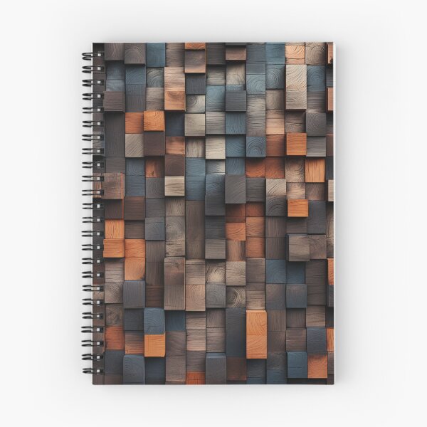 Item preview, Wooden Square Pattern designed and sold by MyMerryMary.