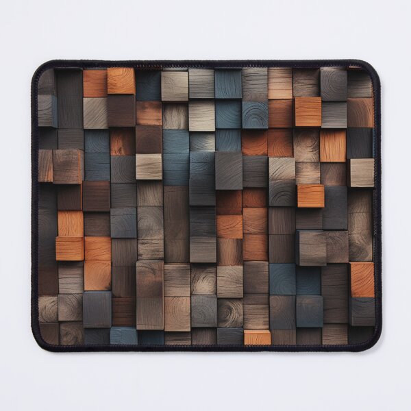 Item preview, Wooden Square Pattern designed and sold by MyMerryMary.
