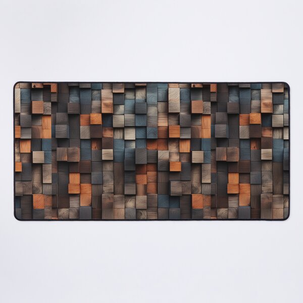 Item preview, Wooden Square Pattern designed and sold by MyMerryMary.