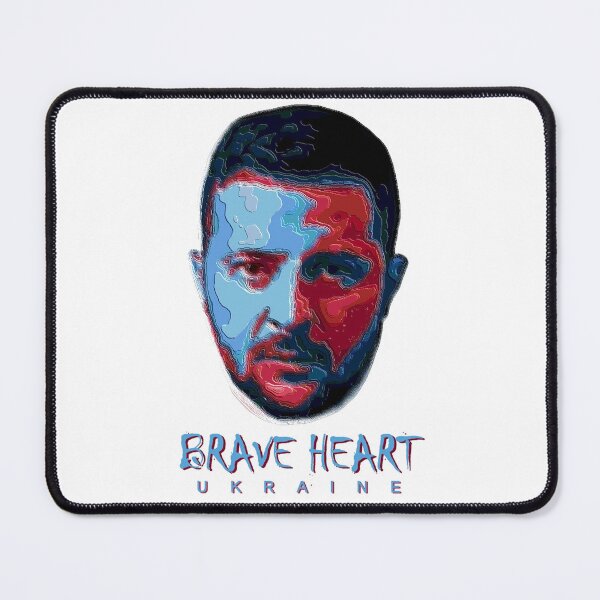 Item preview, Brave Heart of Ukraine designed and sold by Bobo-Print.