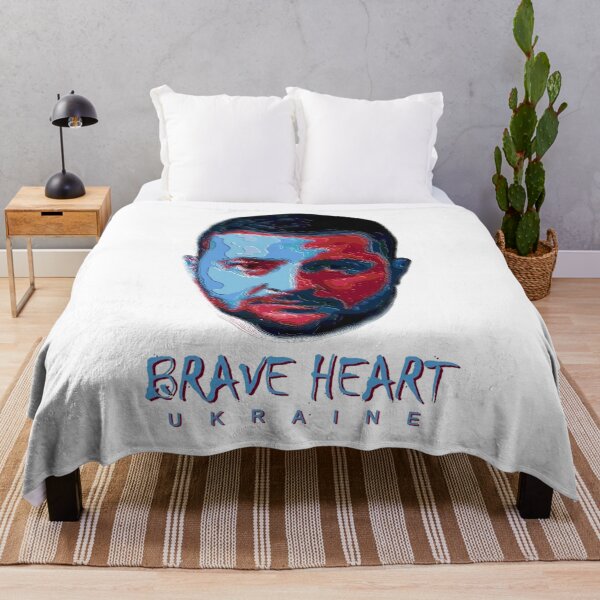 Item preview, Brave Heart of Ukraine designed and sold by Bobo-Print.