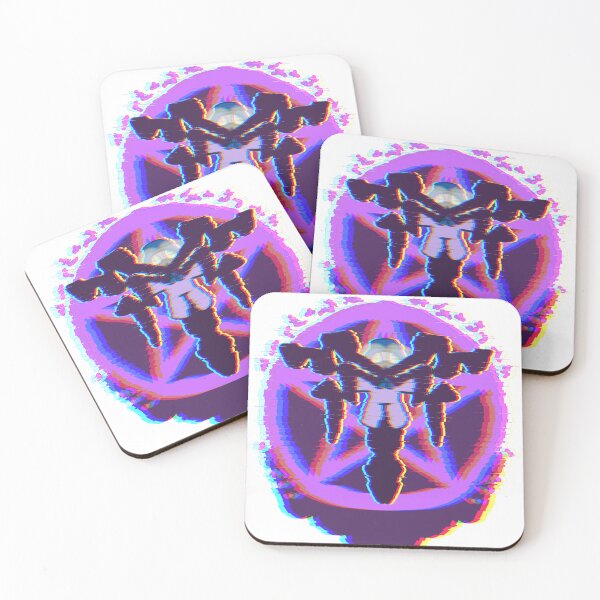 Item preview, Figgy pentagram glitched vr. designed and sold by Glitch Draws.