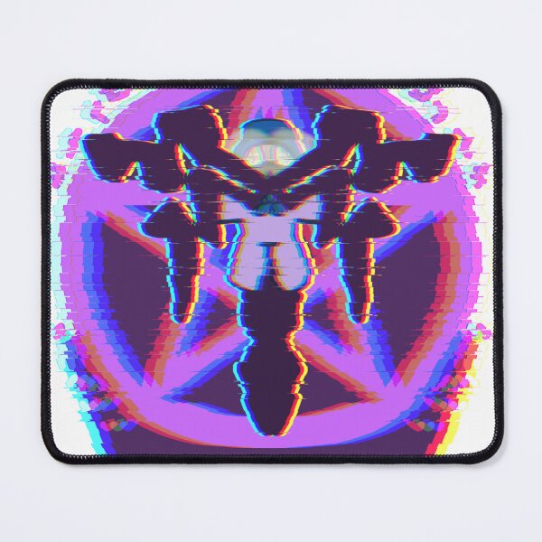 Item preview, Figgy pentagram glitched vr. designed and sold by Glitch Draws.