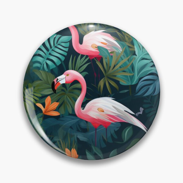 Aperçu de l'œuvre FlamingoFiesta créée et vendue par VoxelVoid.