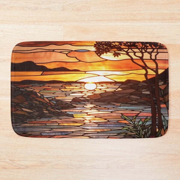 Item preview, A Digital Stained Glass Experience: Sunset designed and sold by ArtisticSparkle.