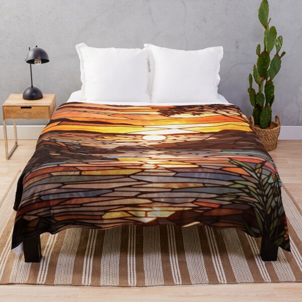 Item preview, A Digital Stained Glass Experience: Sunset designed and sold by ArtisticSparkle.