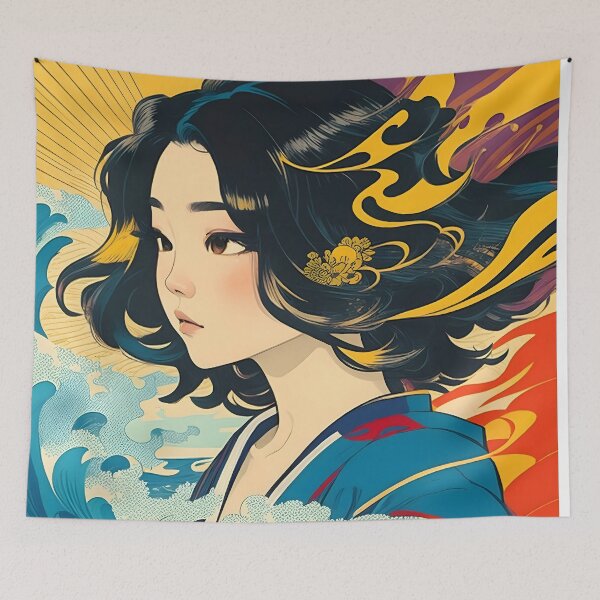 Item preview, A Young Vietnamese Woman designed and sold by ArtsyWishesShop.