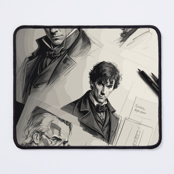 Item preview, Pencil sketch, portrait of a man designed and sold by CatCoconut-Art.