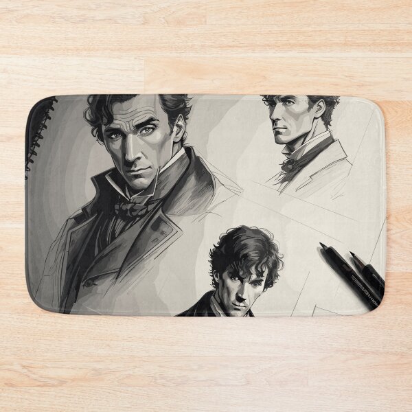 Item preview, Pencil sketch, portrait of a man designed and sold by CatCoconut-Art.