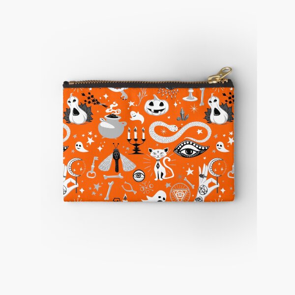 Item preview, occult pentagram cat halloween orange designed and sold by Gossip Rag.