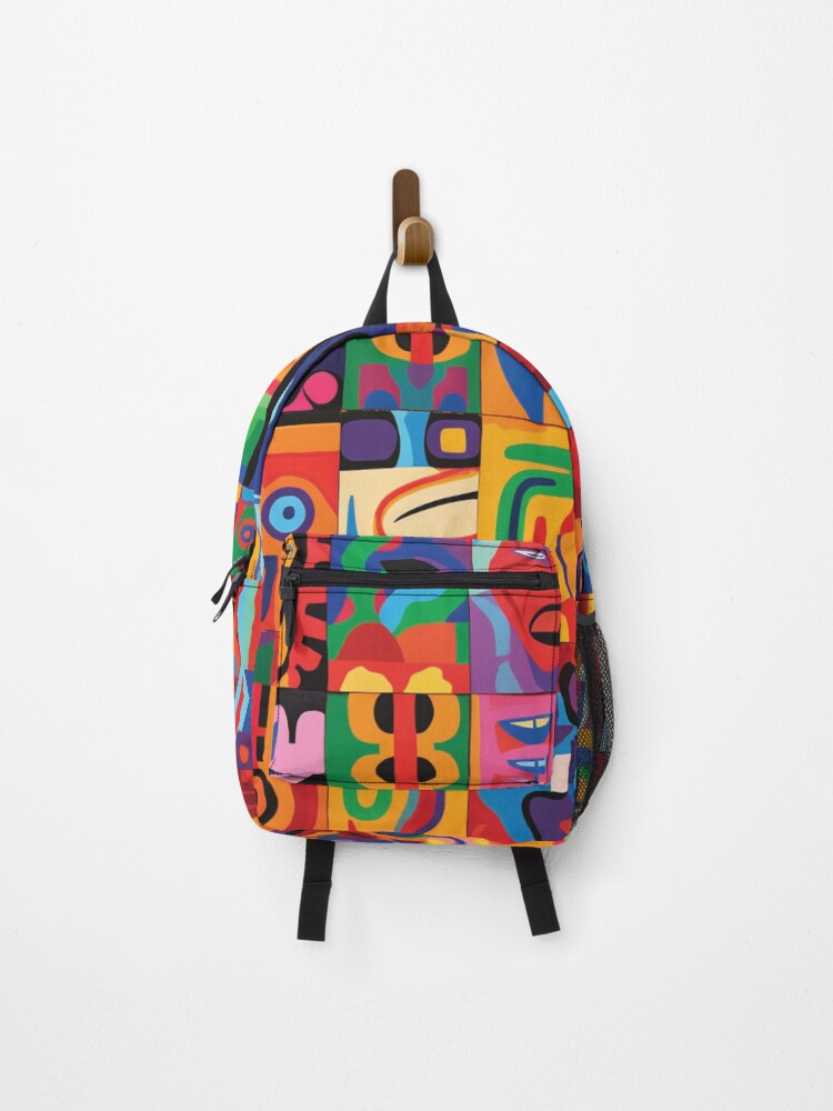 Thumbnail 1 of 3, Backpack, Abstract designed and sold by DGtaLrtcom.