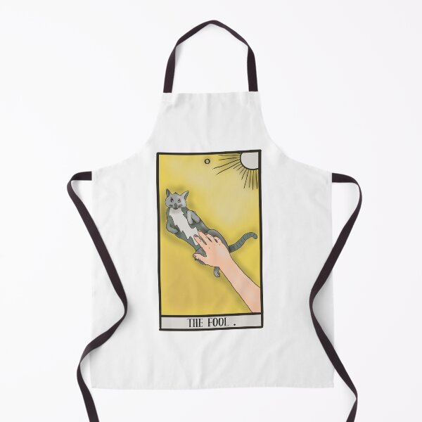 Item preview, Tarot: The Fool - Because Only A Fool Touches The Cat Tummy designed and sold by Bug & Brush.