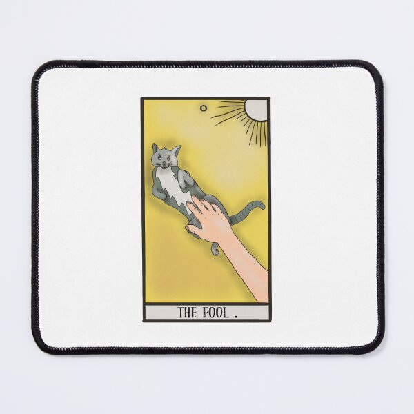Item preview, Tarot: The Fool - Because Only A Fool Touches The Cat Tummy designed and sold by Bug & Brush.