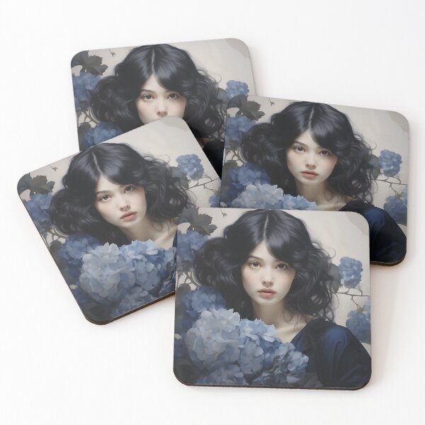 Item preview, Beautifully Blue Hydrangeas designed and sold by StrawBlosStudio.