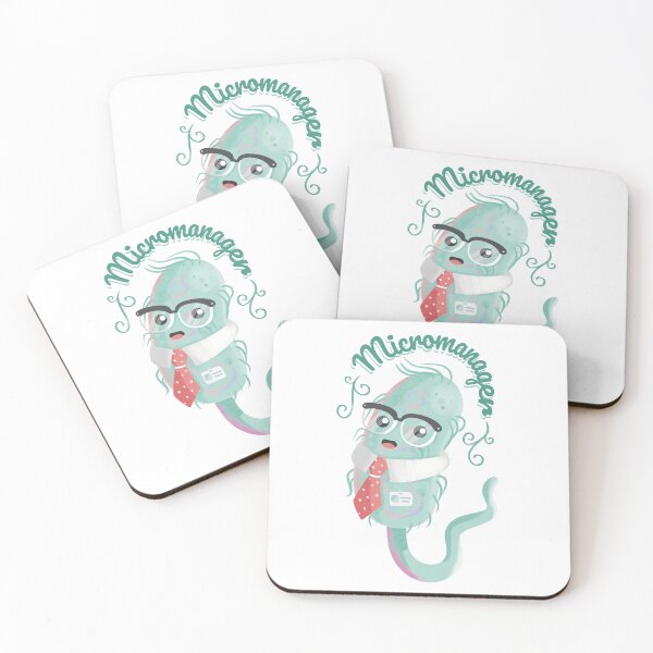 Item preview, Micromanager Bacterium (With Text) designed and sold by Science Lab Designs.