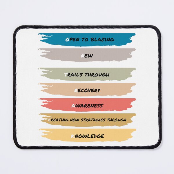 Item preview, On Track - The Road to Recovery designed and sold by Encompassing Threads.