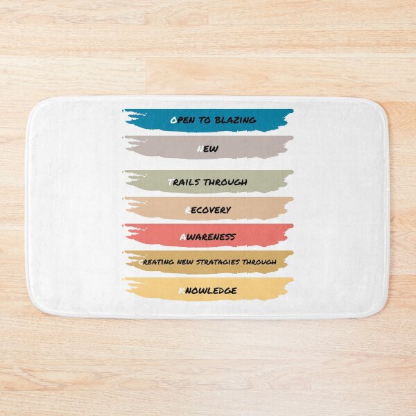 Item preview, On Track - The Road to Recovery designed and sold by Encompassing Threads.